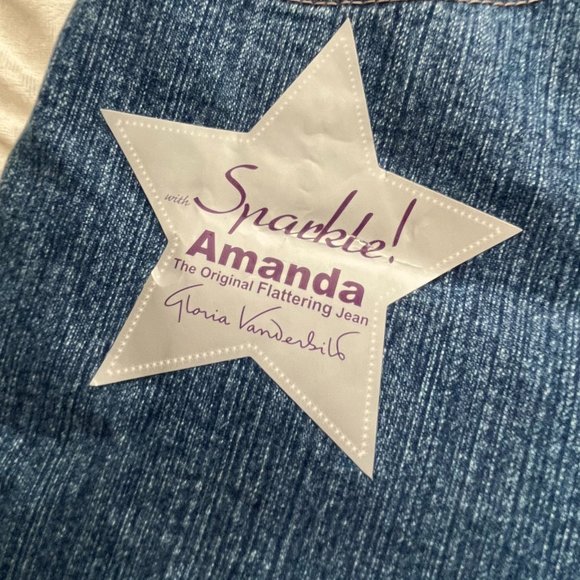 Gloria Vanderbilt Amanda jeans size 10 petite - Picture 6 of 6